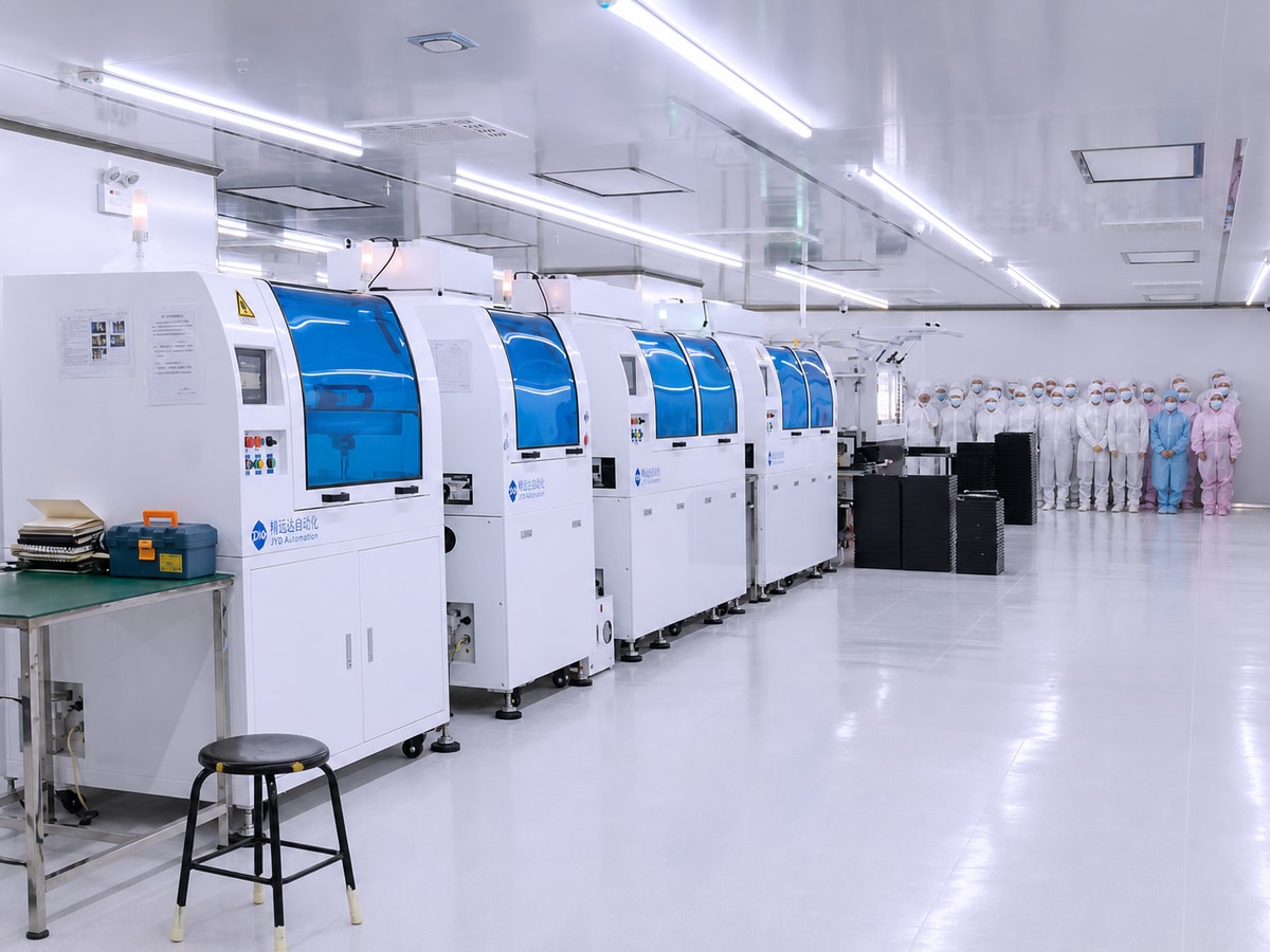 RGH clean room production equipment overview